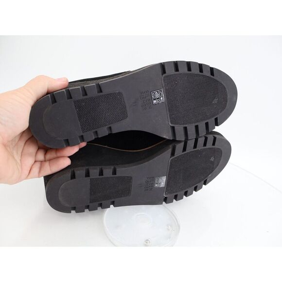 Eileen Fisher Quill Bootie Wedge Knit Slip On Stretchy Platform Size 11 Ankle - Picture 13 of 14